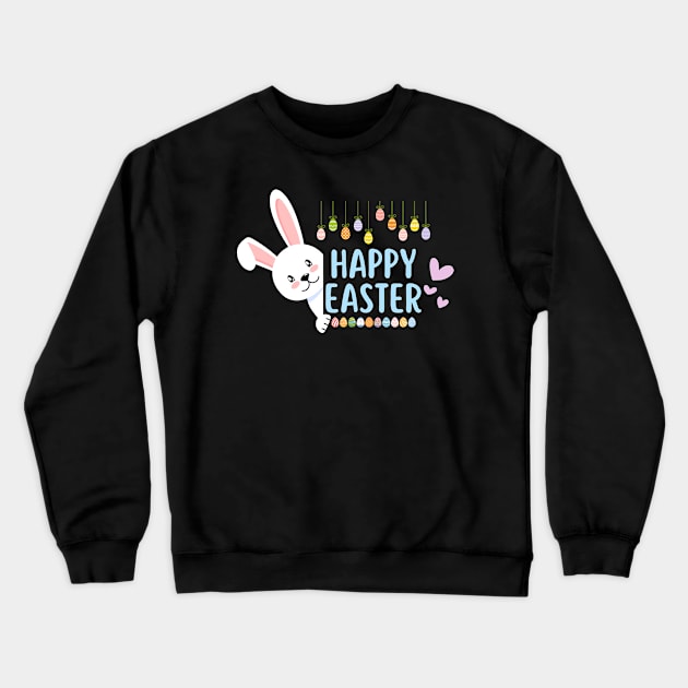 Happy Easter Crewneck Sweatshirt by JK Mercha